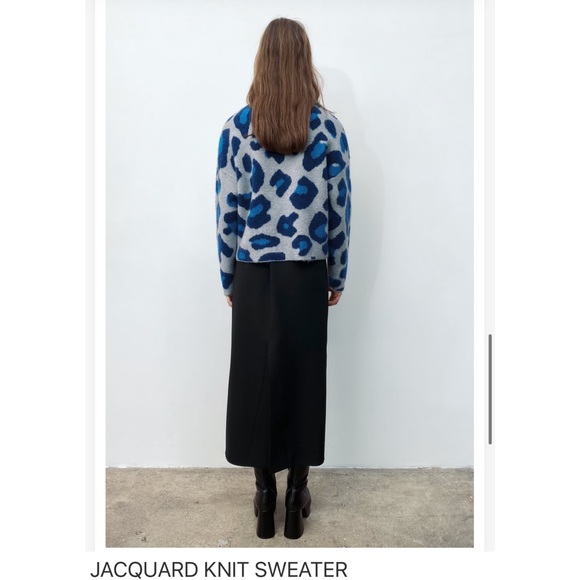 RARE::Zara JACQUARD KNIT SWEATER - Picture 7 of 7